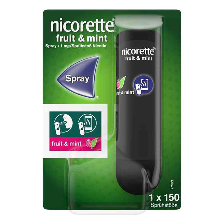 nicorette® Spray fruit & mint