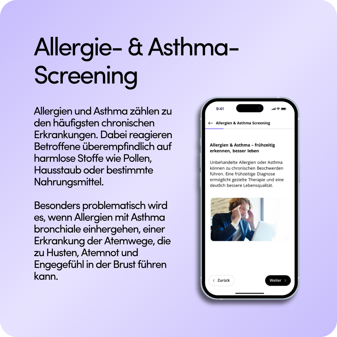 Allergie- & Asthma-Screening