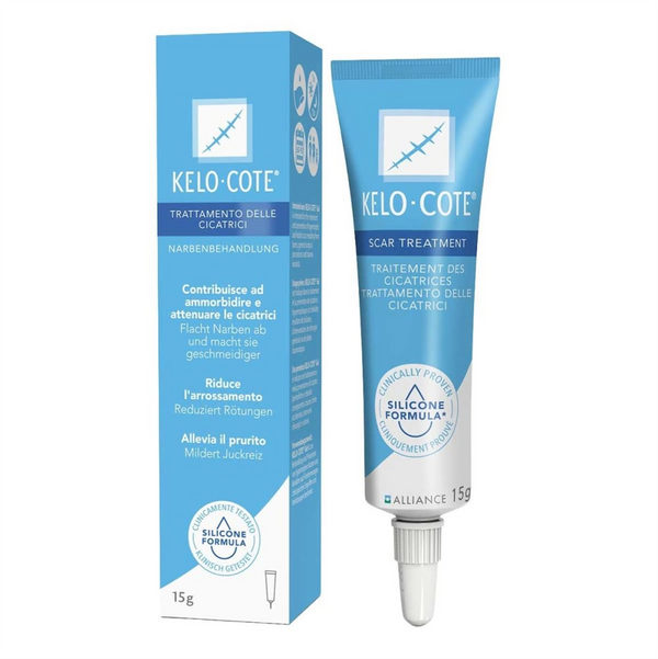 Kelo-Cote Silikon Gel zur Behandlung von Narben (15 g)