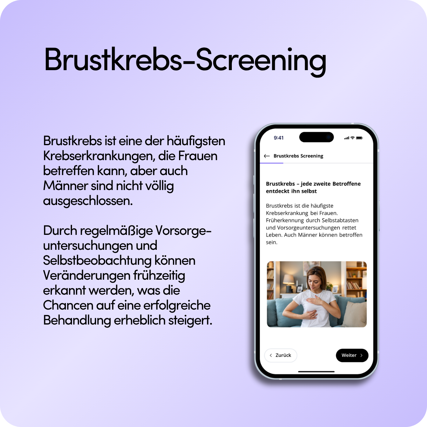 Brustkrebs-Screening