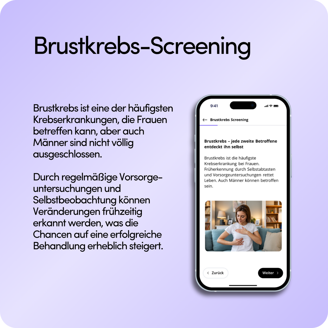 Brustkrebs-Screening