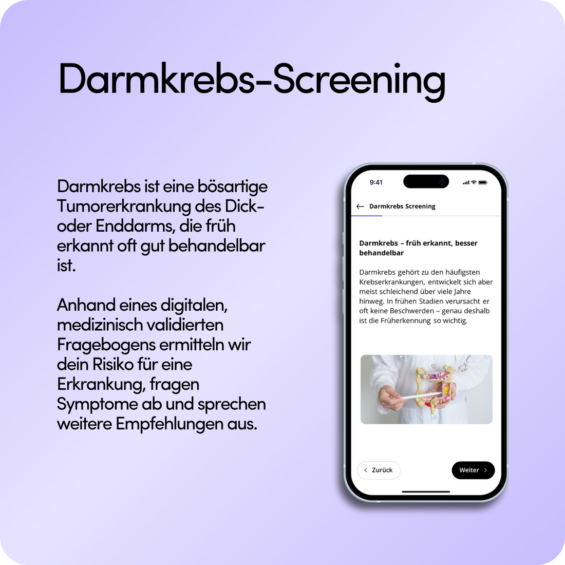 Darmkrebs-Screening