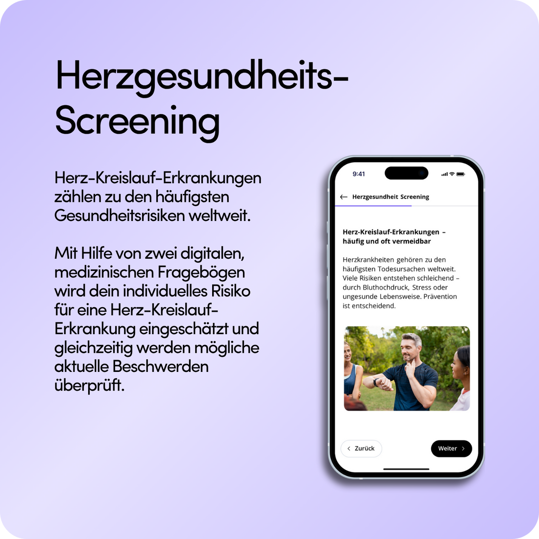 Herzgesundheits-Screening