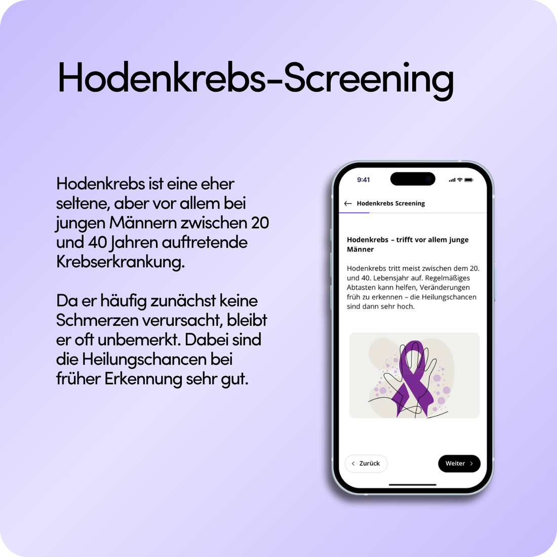 Hodenkrebs-Screening