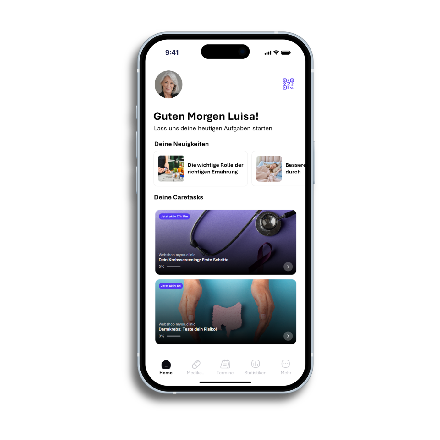 Krebs-Screening Frauen