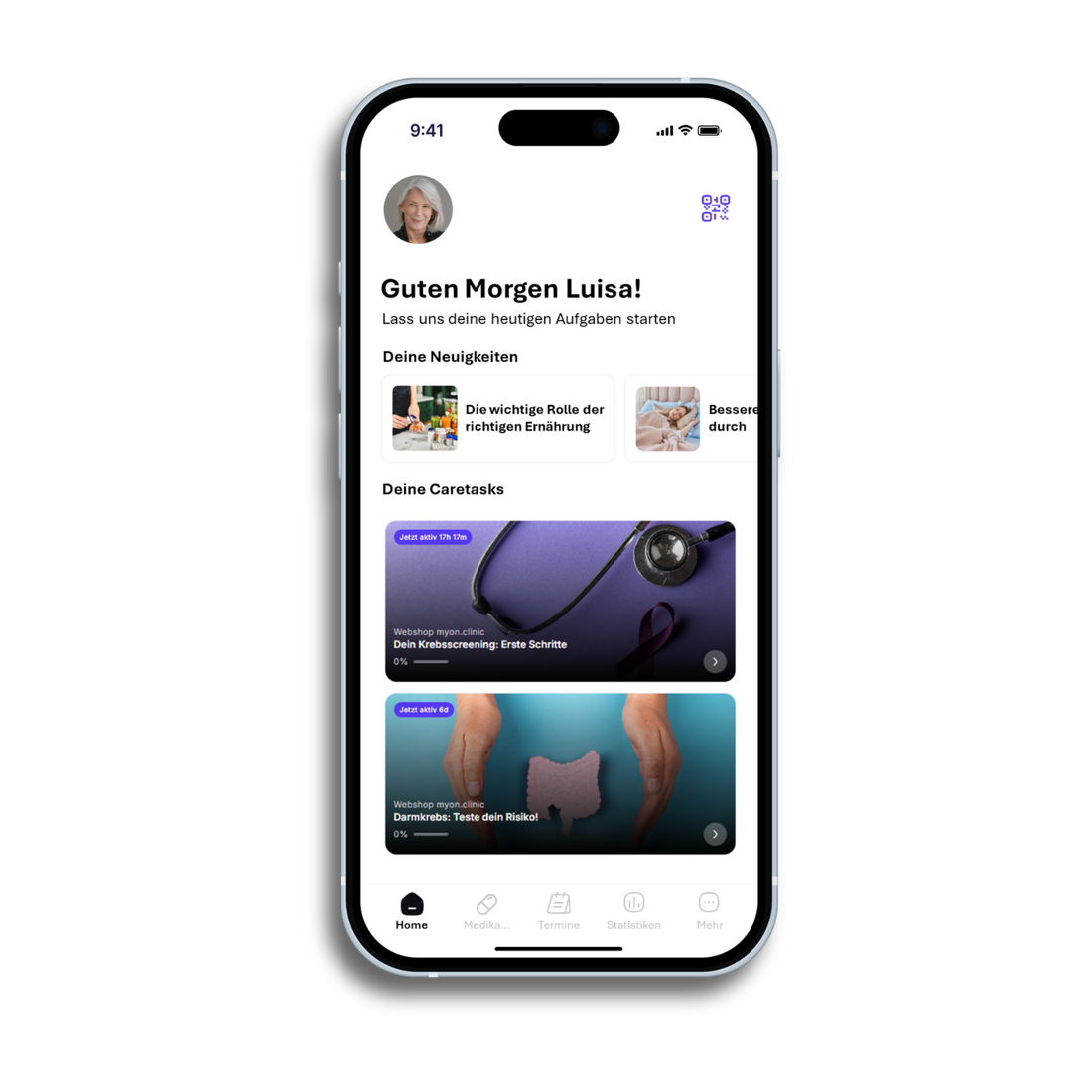 Krebs-Screening Frauen