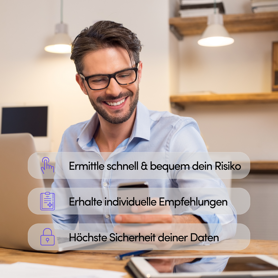 Krebs-Screening Männer