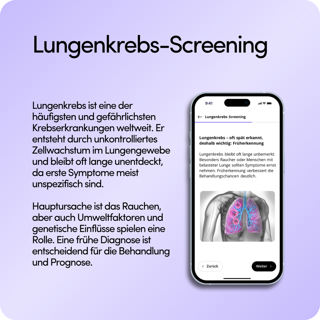 Lungenkrebs-Screening
