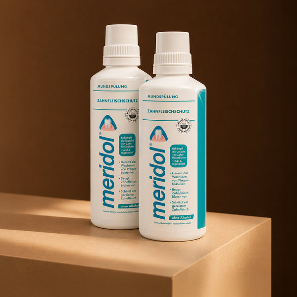 Meridol Zahnfleischschutz antibakterielle Mundspülung
